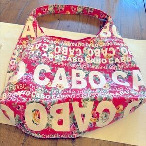 Robin Ruth The Beach of Cabo hobo bag. Signature pink lining. NWOT.